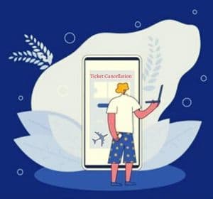 Online Flight Cancellation